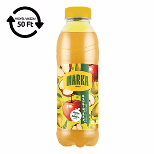 Üdítőital szénsavmentes MÁRKA Alma-Körte 0,5L DRS