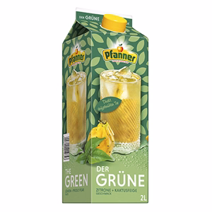 Üdítőital szénsavmentes PFANNER ice tea zöld 2L