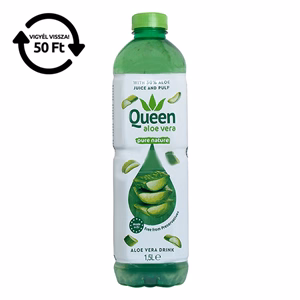 Üdítőital szénsavmentes QUEEN Aloe Vera Klasszikus 1,5L DRS