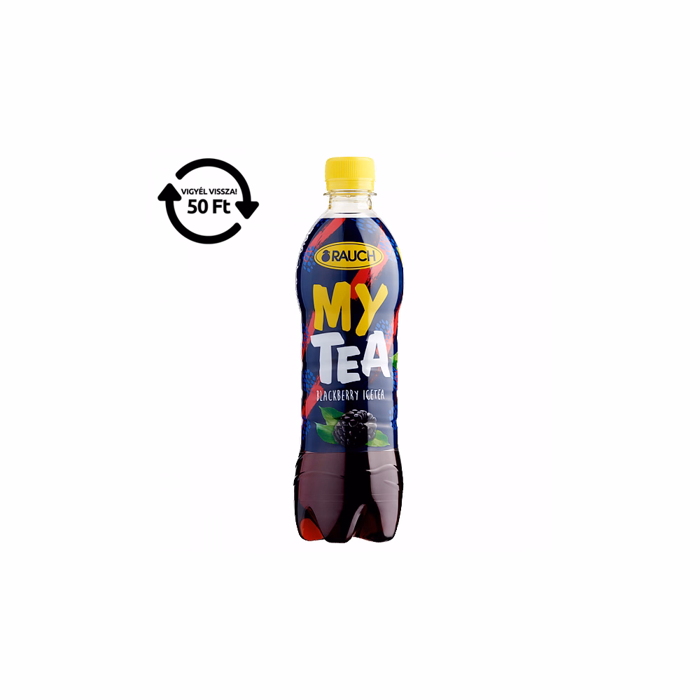 Üdítőital szénsavmentes RAUCH Mytea feketeszeder 0,5L DRS