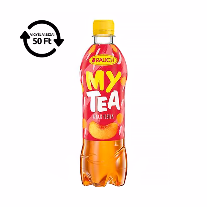 Üdítőital szénsavmentes RAUCH Mytea őszibarack 0,5L DRS