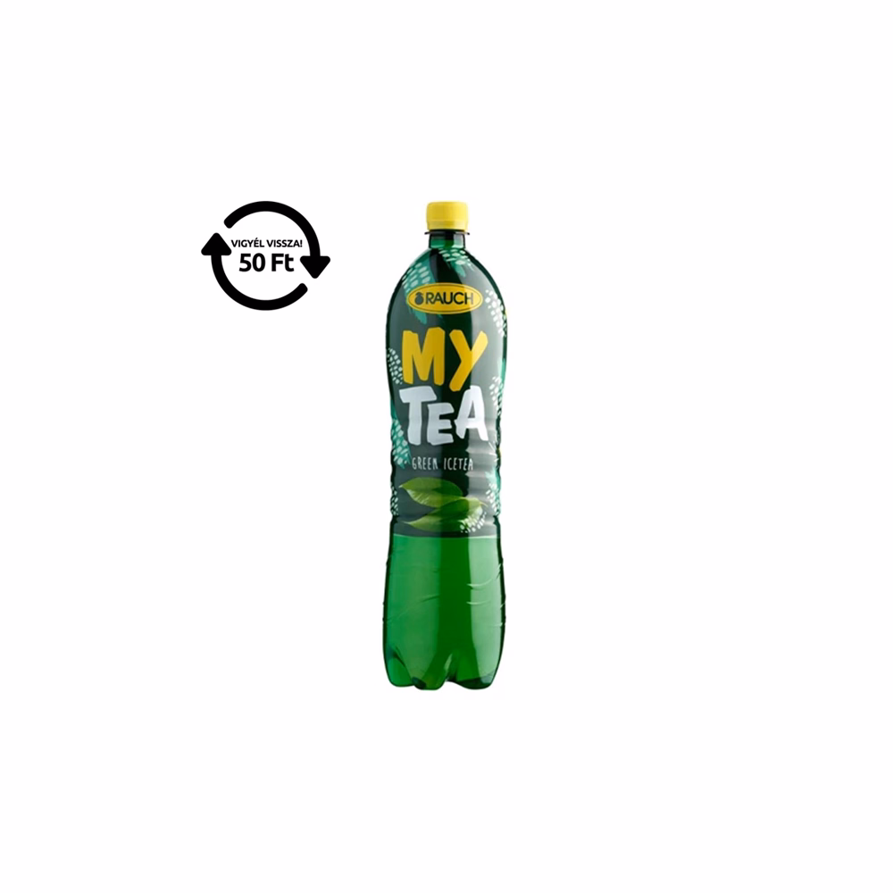 Üdítőital szénsavmentes RAUCH Mytea zöld tea 1,5L DRS