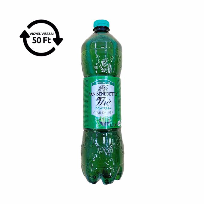 Üdítőital szénsavmentes SAN BENEDETTO Ice Tea Zöld 1,5L DRS