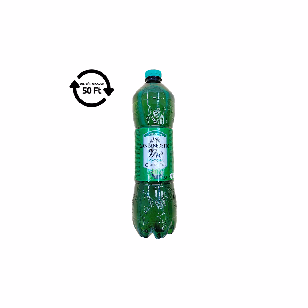 Üdítőital szénsavmentes SAN BENEDETTO Ice Tea Zöld 1,5L DRS