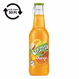 Üdítőital szénsavmentes TOPJOY mangó üveges 0,25L DRS