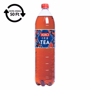 Üdítőital szénsavmentes XIXO Ice tea málna áfonya 1,5L DRS