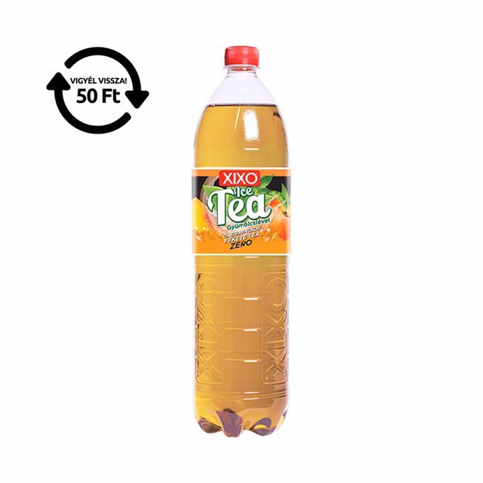 Üdítőital szénsavmentes XIXO Ice tea őszibarack zero 1,5L DRS