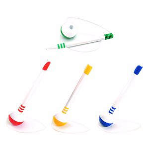 Ügyféltoll rögzíthető gömb színes csíkos