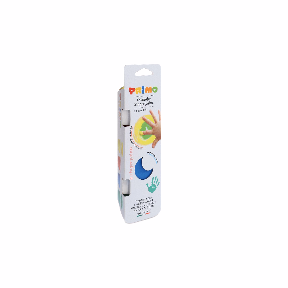 Ujjfesték PRIMO tégelyes 40 ml 4 darabos