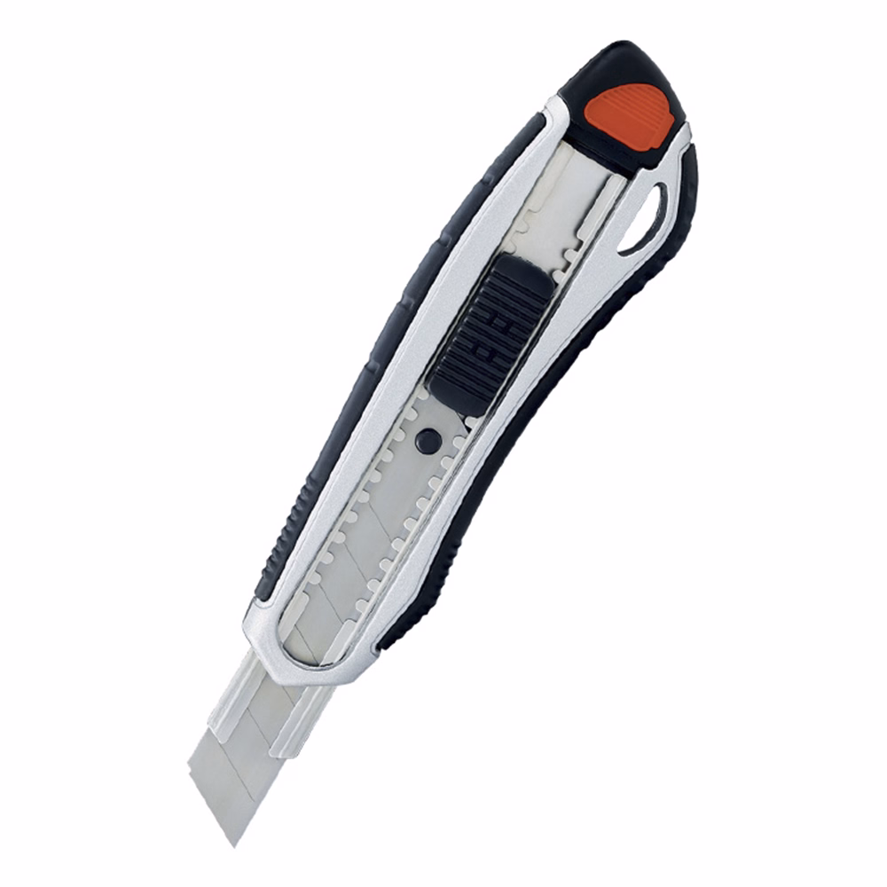 Univerzális vágókés GRAND alumínium test gumi fógó rész fém sínnel 18mm