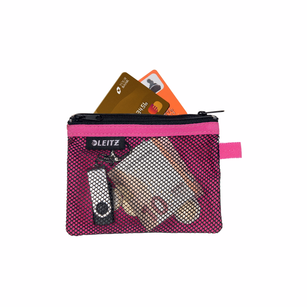 Utazótasak LEITZ Wow S méret 14x10,5cm rózsaszín