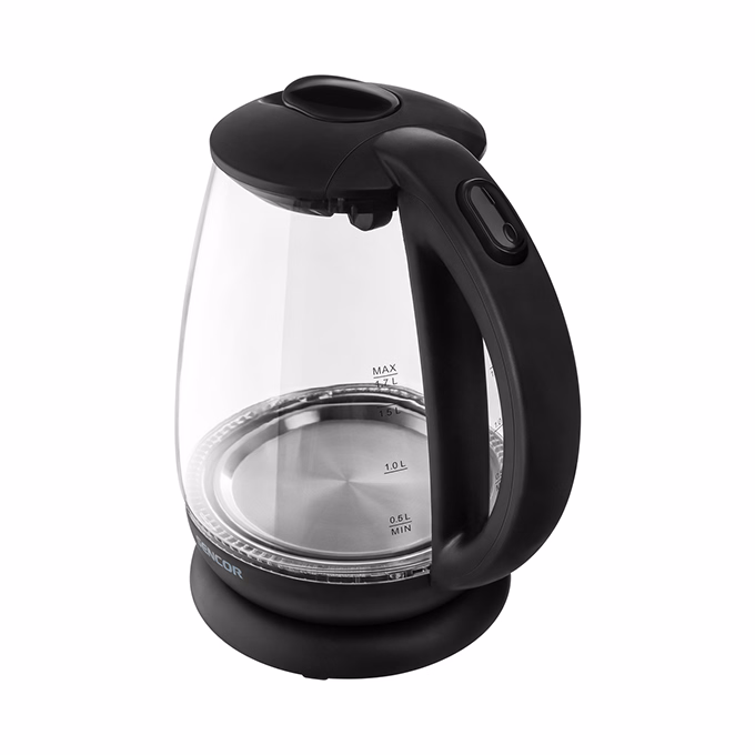 Üveg vízforraló SENCOR SWK 1785BK 2200W 1,7 liter fekete