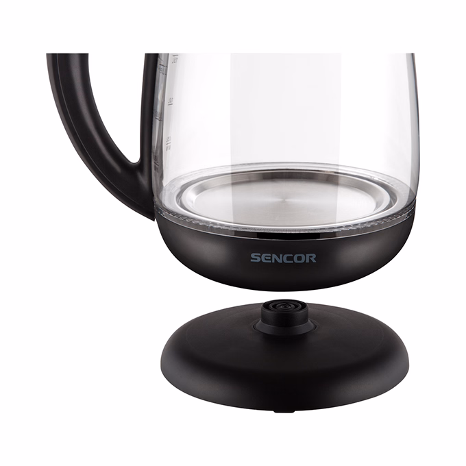 Üveg vízforraló SENCOR SWK 1785BK 2200W 1,7 liter fekete