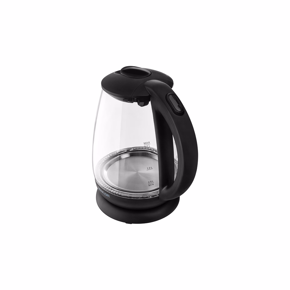 Üveg vízforraló SENCOR SWK 1785BK 2200W 1,7 liter fekete