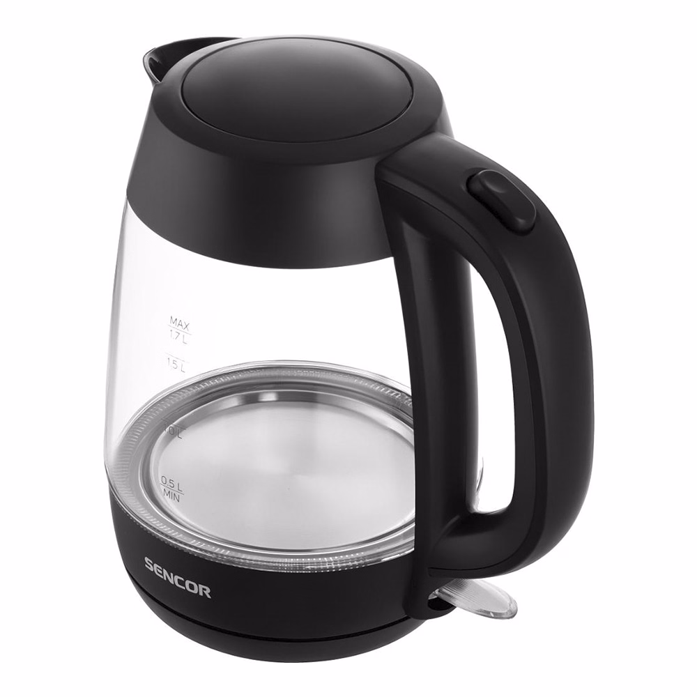 Üveg vízforraló SENCOR SWK 7301BK 2200W 1,7 liter fekete