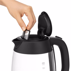 Üveg vízforraló SENCOR SWK 7301BK 2200W 1,7 liter fekete