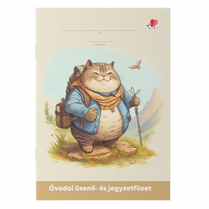 Üzenő- és jegyzetfüzet ICO Student A/5 32 lapos óvodai