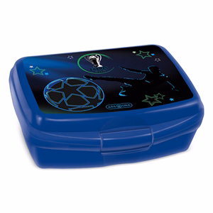 Uzsonnás doboz ARS UNA Champs műanyag 165x135x60 mm