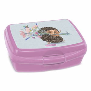 Uzsonnás doboz ARS UNA Fresh Flowers műanyag BPA mentes 165x135x60 mm