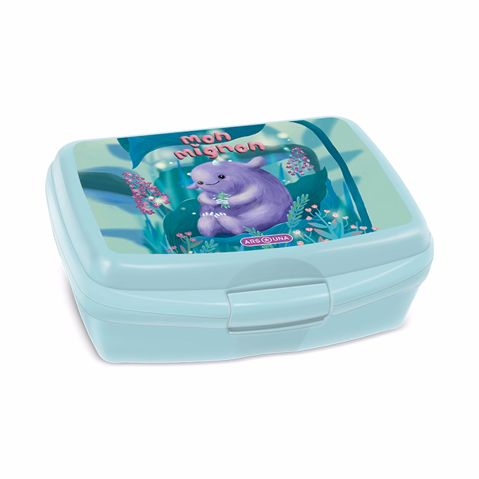 Uzsonnás doboz ARS UNA Mon Mignon műanyag 165x135x60 mm