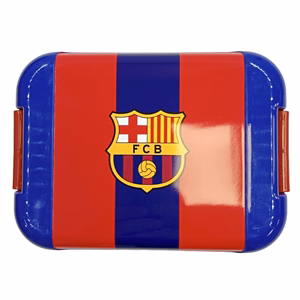Uzsonnás doboz FC BARCELONA műanyag 168x116x60 mm