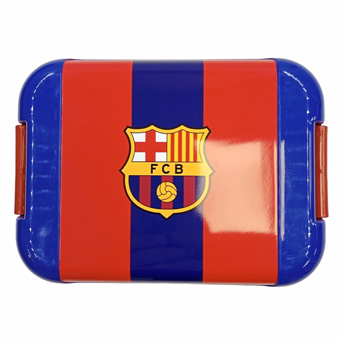 Uzsonnás doboz FC BARCELONA műanyag 168x116x60 mm