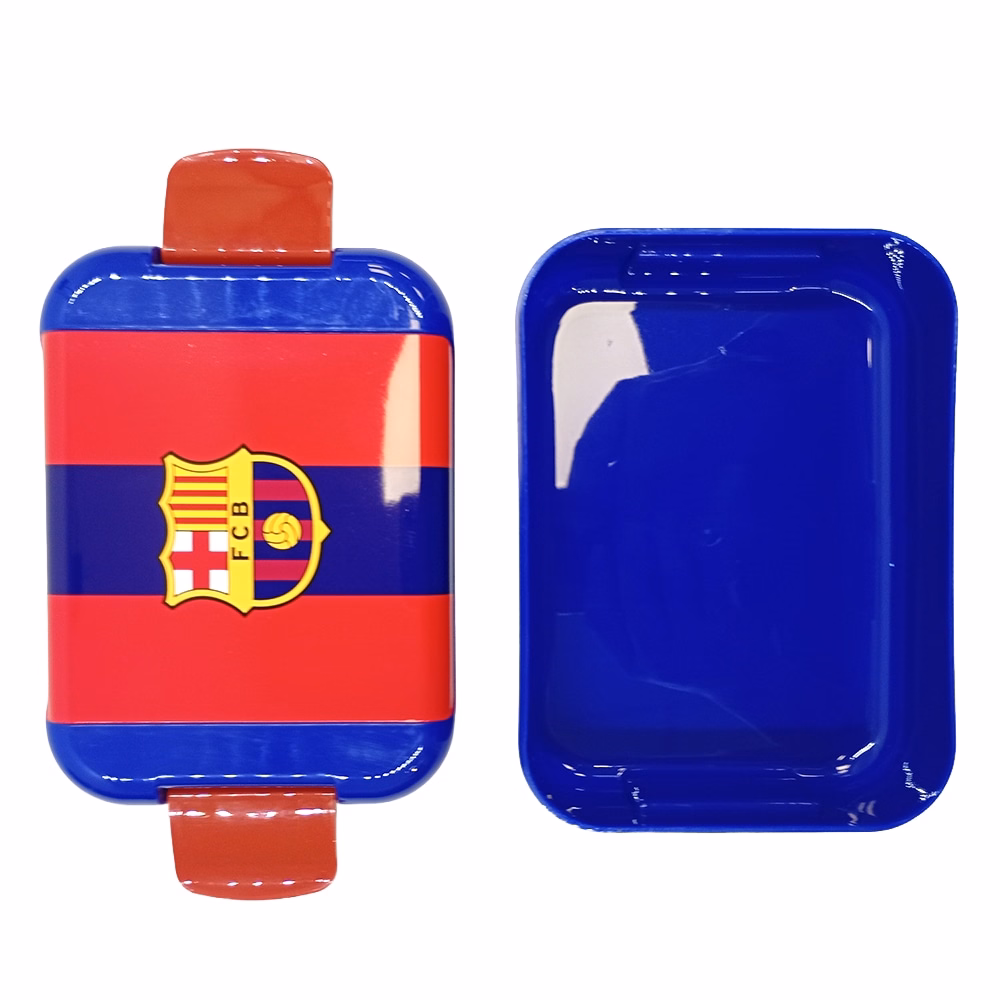 Uzsonnás doboz FC BARCELONA műanyag 168x116x60 mm