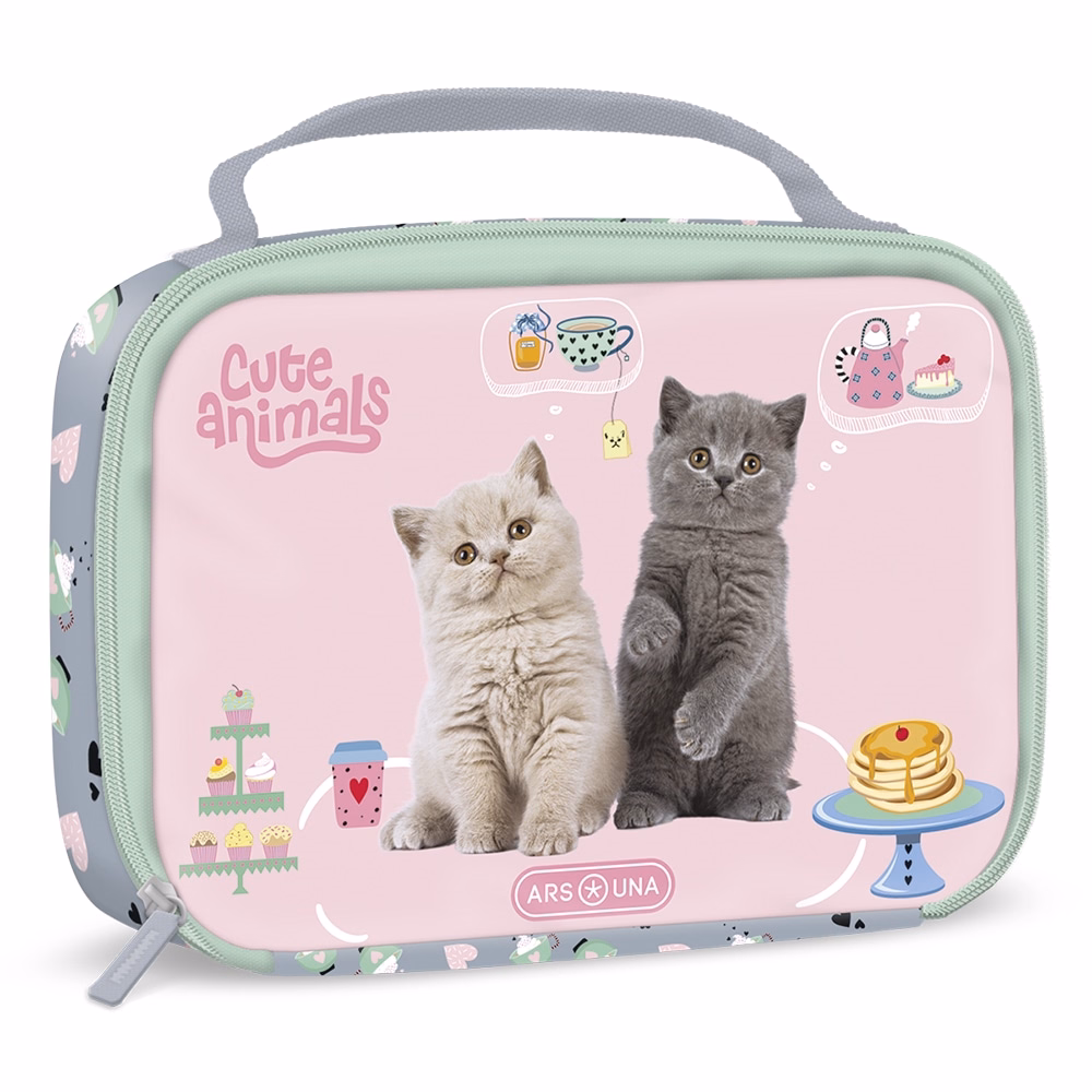 Uzsonnás táska ARS UNA Cute Animals Tea Party thermo