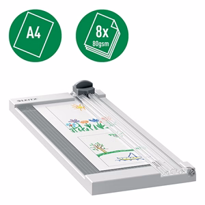 Vágógép LEITZ Pecision Home A/4 görgős 8 lap
