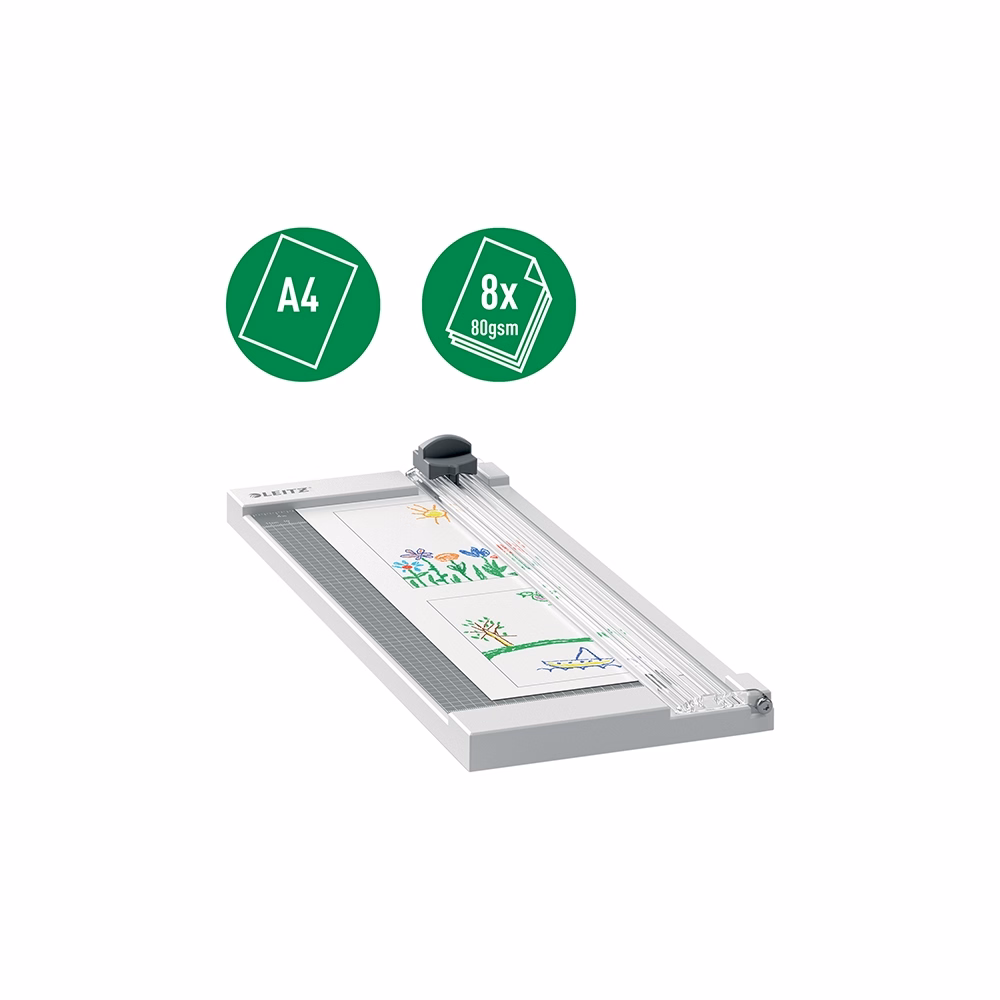 Vágógép LEITZ Pecision Home A/4 görgős 8 lap