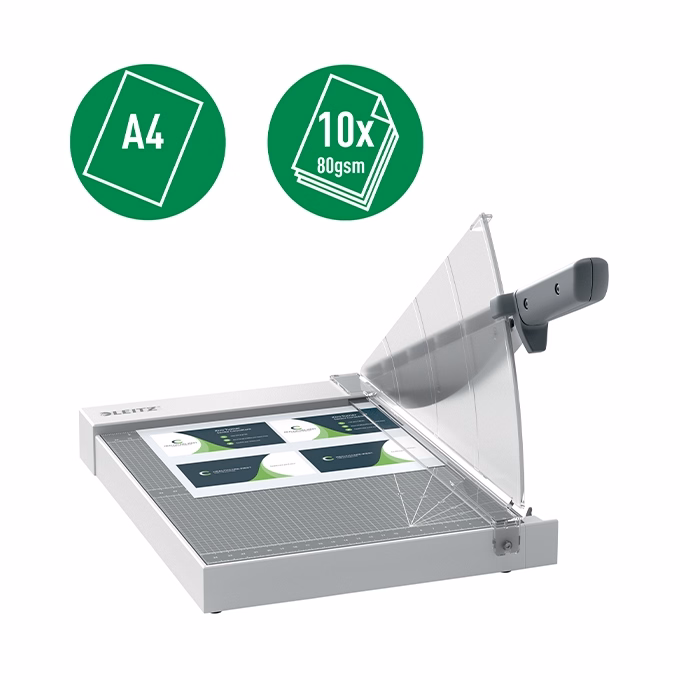 Vágógép LEITZ Precision Home Office A/4 karos 10 lap A