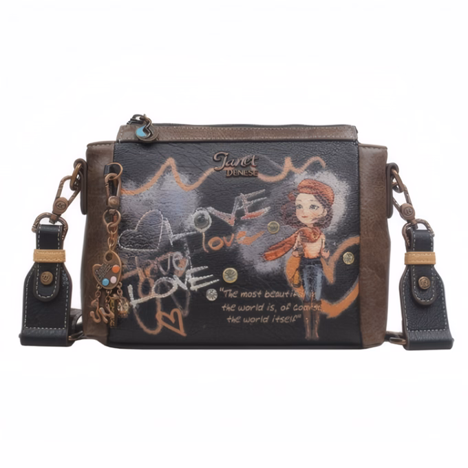 Válltáska JANET DENESE Art Gallery J-053D