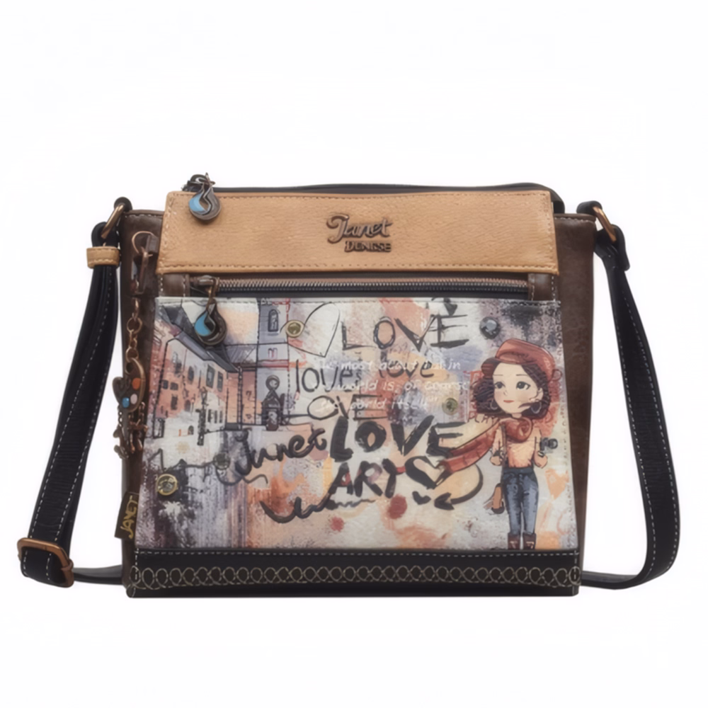 Válltáska JANET DENESE Art Gallery J-088C