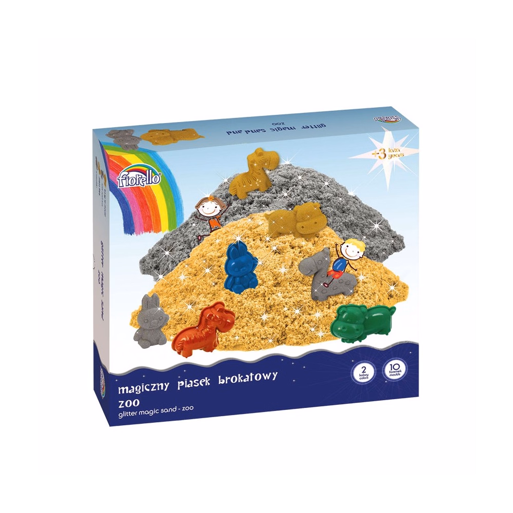 Varázshomok FIORELLO állatok arany ezüst 500 g Varázshomok FIORELLO állatok arany ezüst 500 g