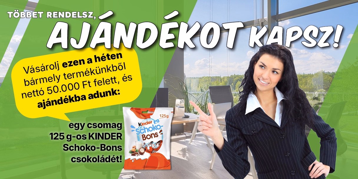 Vasárnapig tartó ajándék akció!