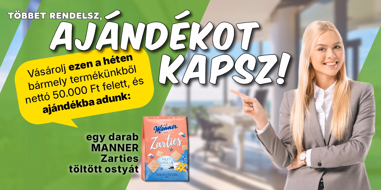 Vasárnapig tartó ajándék akció!