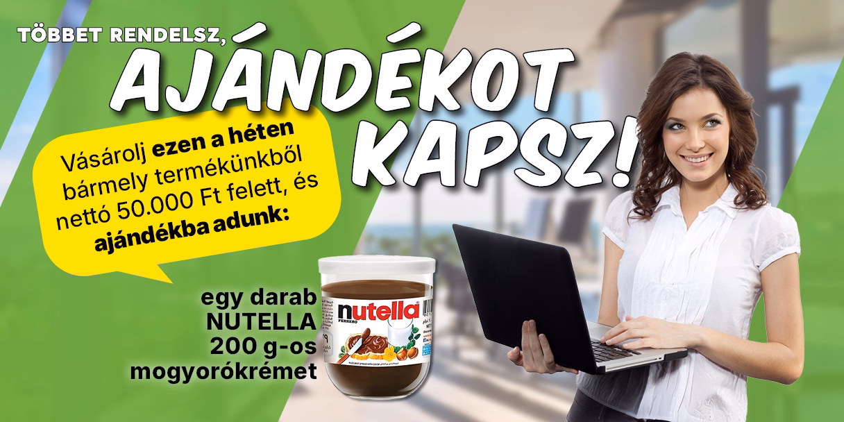 Vasárnapig tartó ajándék akció!