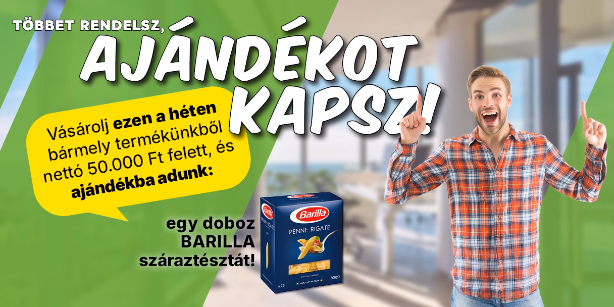 Vasárnapig tartó ajándék akció!