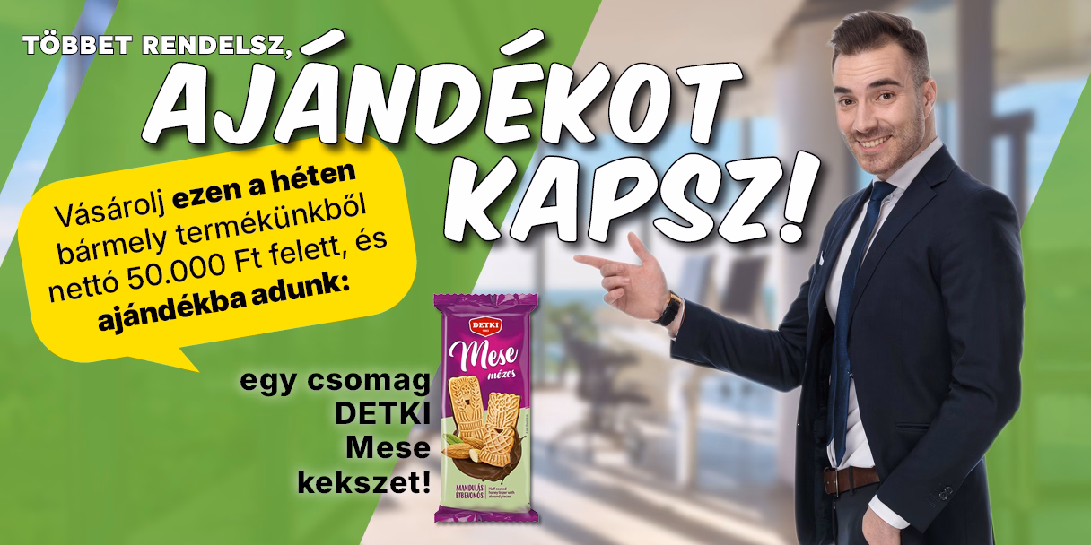 Vasárnapig tartó ajándék akció!