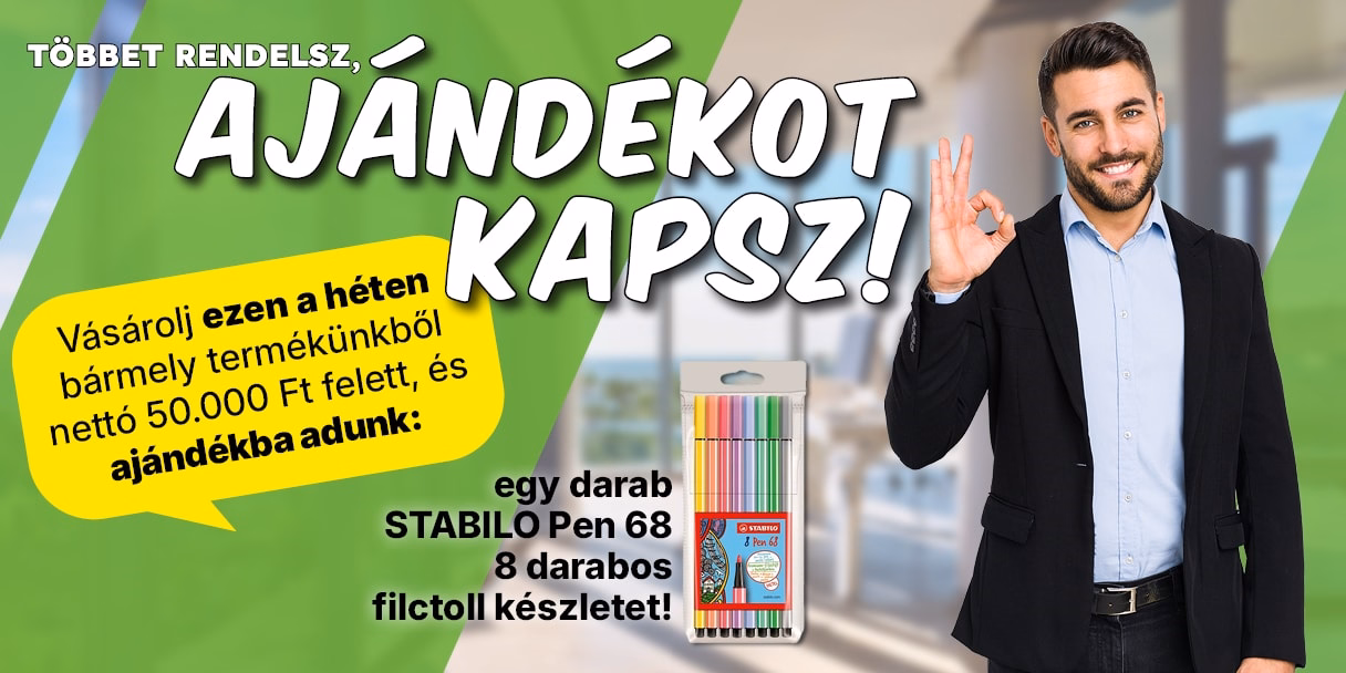 Vasárnapig tartó ajándék akció!