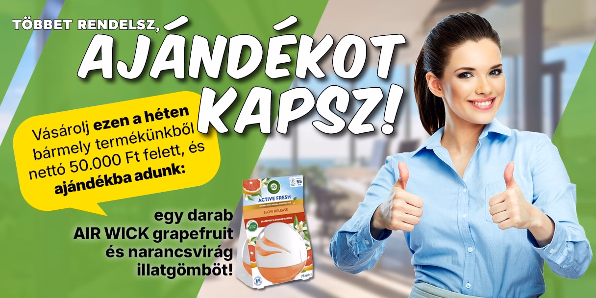 Vasárnapig tartó ajándék akció!