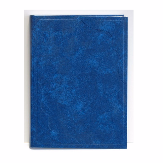 Vendégkönyv A/4 160 lapos sima kék