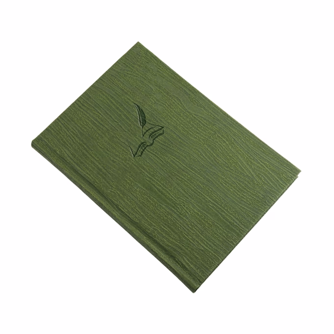 Vendégkönyv REALSYSTEM Fashion A/4 144 lapos sima zöld