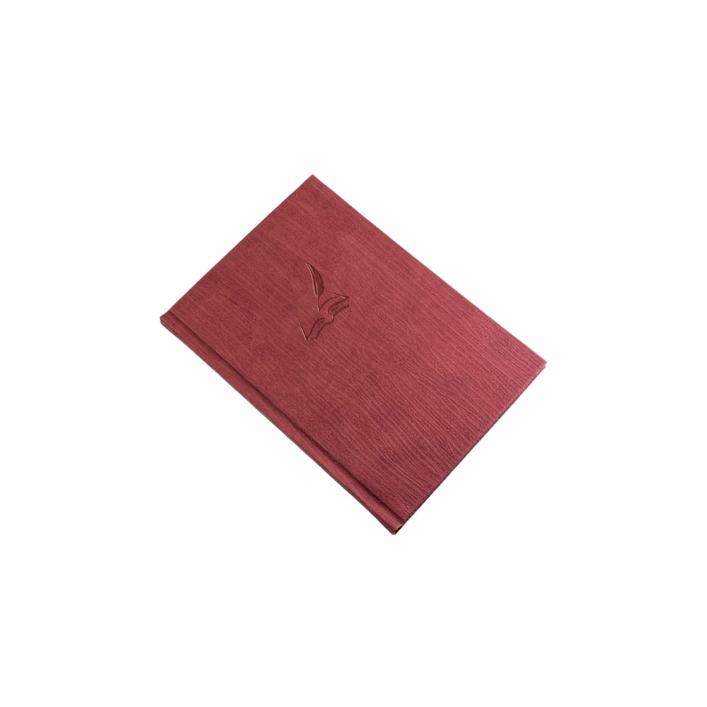 Vendégkönyv REALSYSTEM Fashion A/4 144 lapos sima bordó
