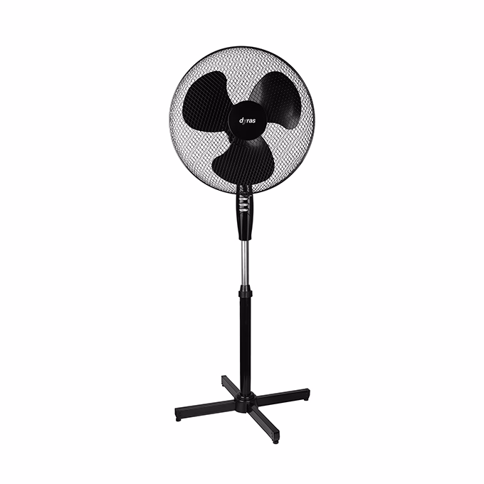 Ventilátor álló DYRAS SF-40B 40 cm 50W 3 fokozat fekete