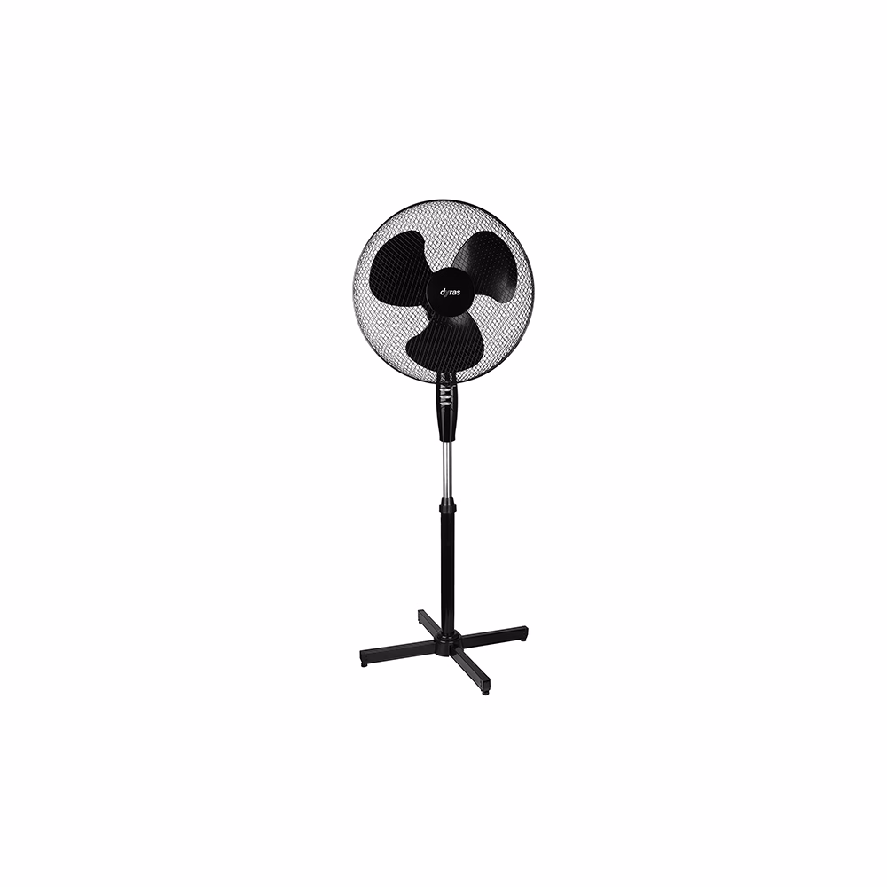 Ventilátor álló DYRAS SF-40B 40 cm 50W 3 fokozat fekete