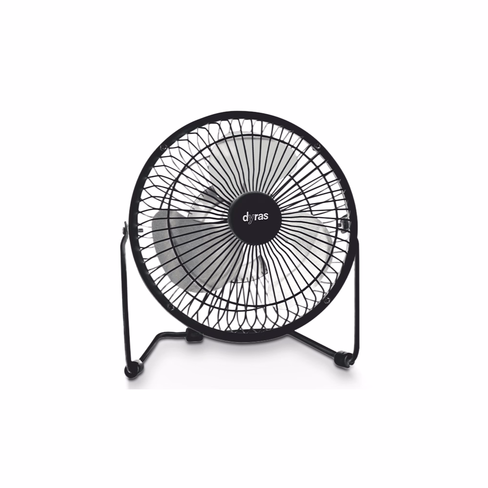 Ventilátor asztali DYRAS FGD-4B 14 cm 5W 1 fokozat fekete