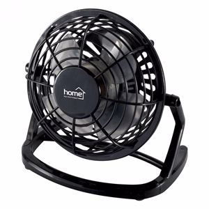 Ventilátor asztali HOME TF10 USB 10 cm 2,5W fekete