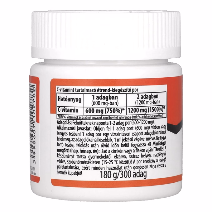 Vitamin BIOCO Ascorbic Acid C-vitamin por 180 g