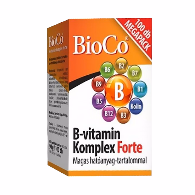 Vitamin BIOCO B-vitamin Komplex Forte 100 darab